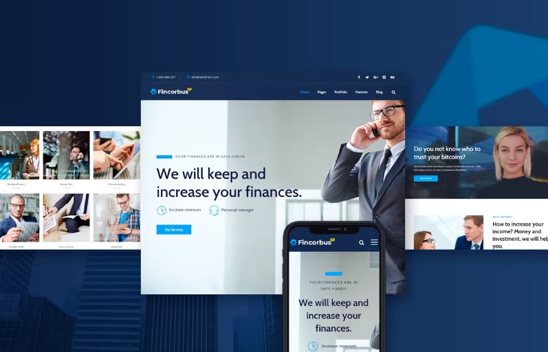 Fincorbus – Finance Corporate WordPress Theme