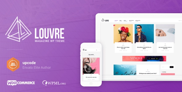 Louvre – Minimal Magazine and Blog WordPress Theme