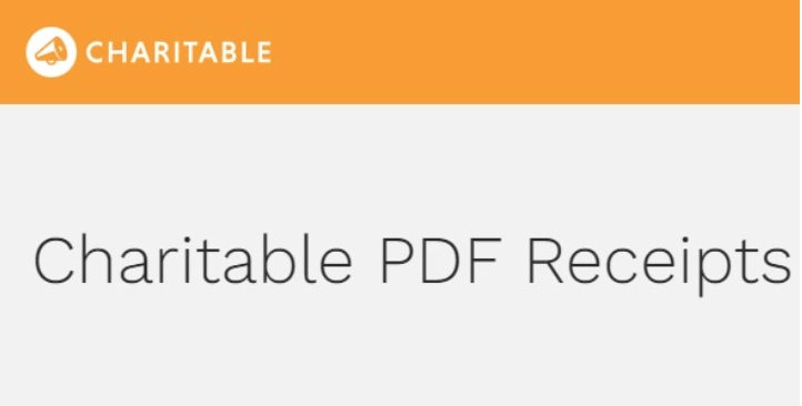 Charitable - PDF Receipts