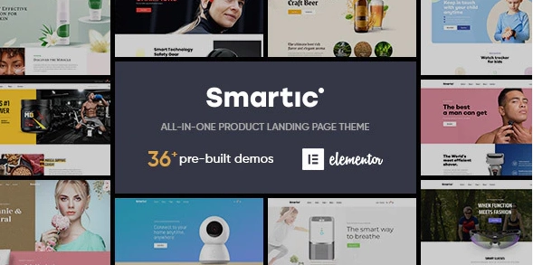 Smartic – Product Landing Page WooCommerce Theme