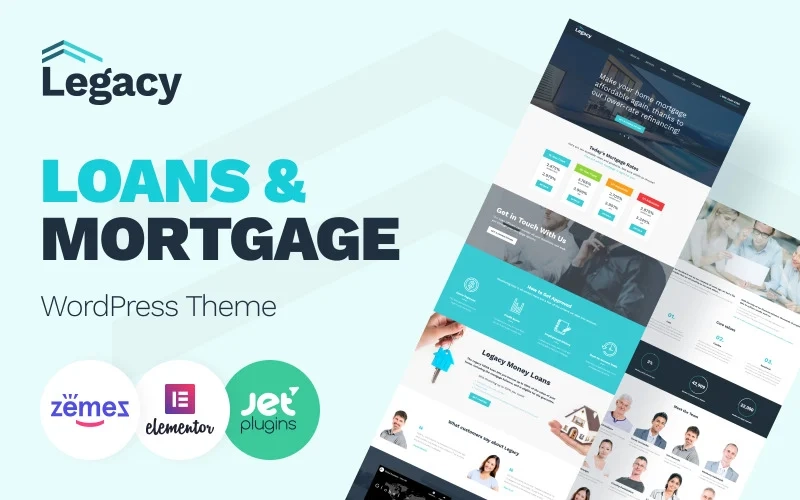 Legacy – Estate and Mortgage WordPress Theme