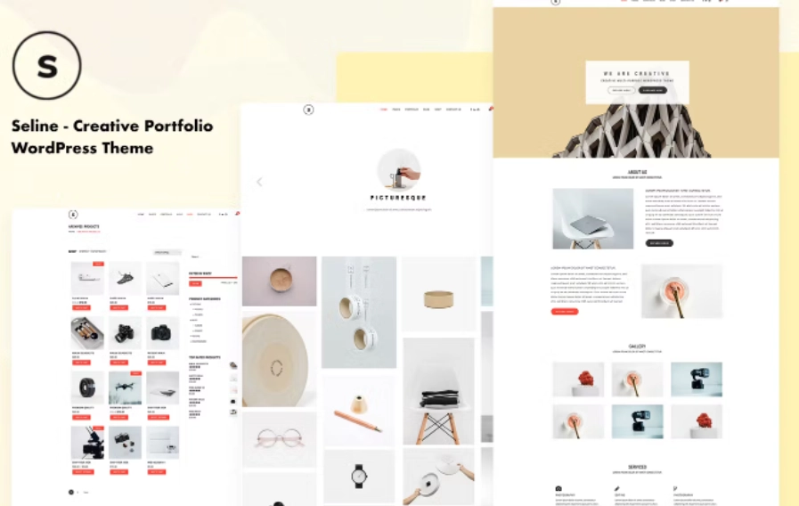 Seline – Creative Portfolio WordPress Theme