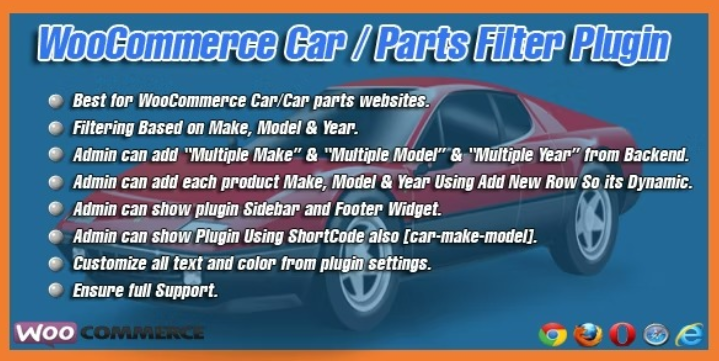 WooCommerce Parts Finder