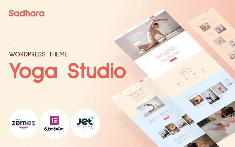 Sadhara – Yoga Studio WordPress Theme