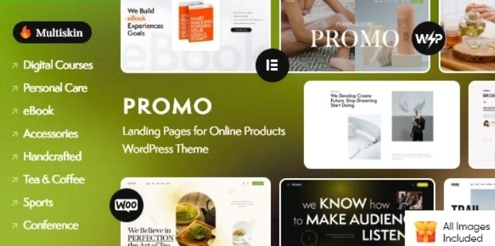 Promo – Landing Pages for Online Products WordPress Theme