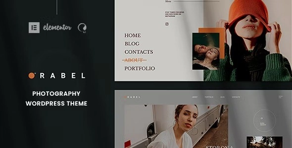 Orabel – Photography Portfolio WordPress Theme