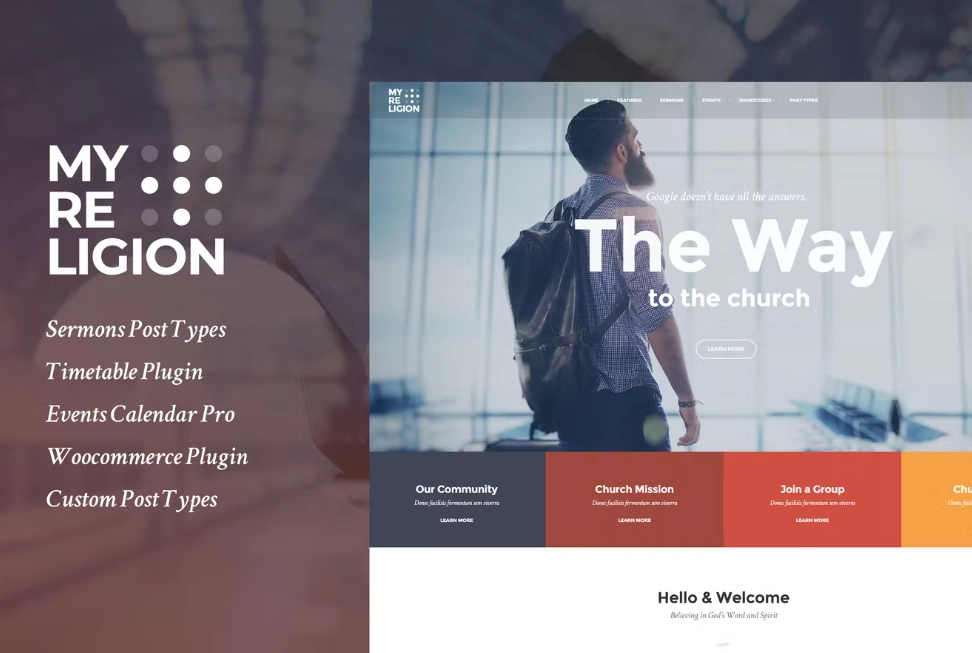 My Religion – Dedicated Church WordPress Theme