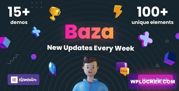 Baza – Creative MultiPurpose WordPress Theme