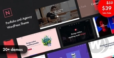 Niro – Creative Agency & Portfolio WordPress Theme