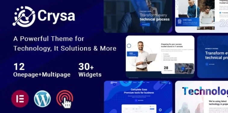 Crysa – IT Solutions WordPress
