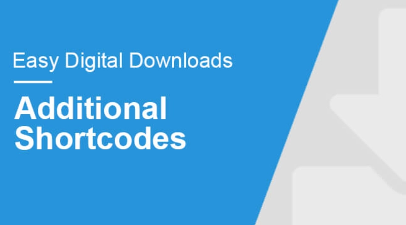 Easy Digital Downloads - Additional Shortcodes