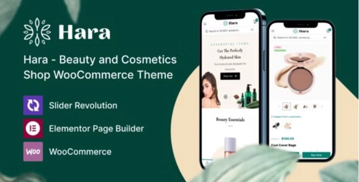 Hara – Beauty and Cosmetics Shop WooCommerce Theme