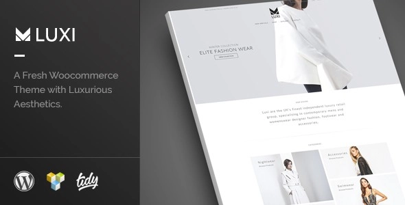 Luxi – Luxury Elegant WooCommerce WordPress Theme