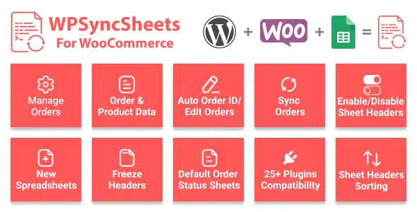 WPSyncSheets for WooCommerce