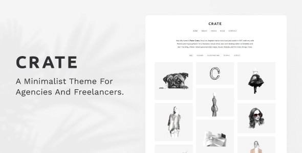 Crate – Minimalist WordPress Theme