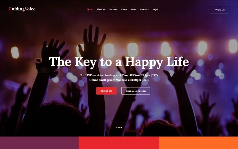 Guiding Voice – Life Coach WordPress theme WordPress Theme
