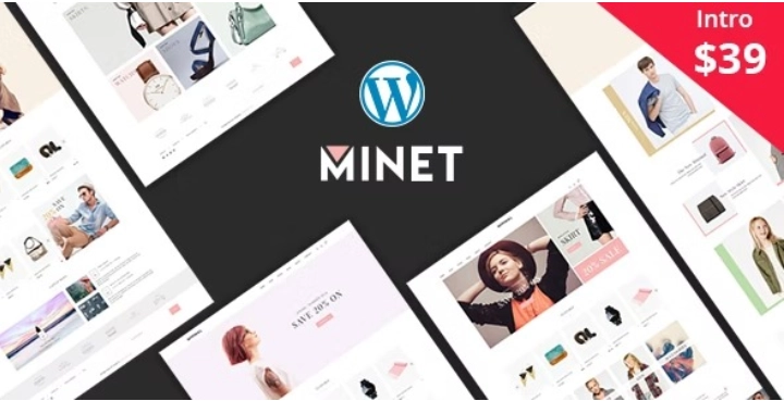 Minet – Minimalist eCommerce WordPress Theme