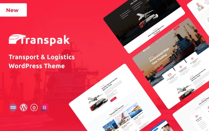 Transpak – Transport and Logistics Responsive WordPress Theme