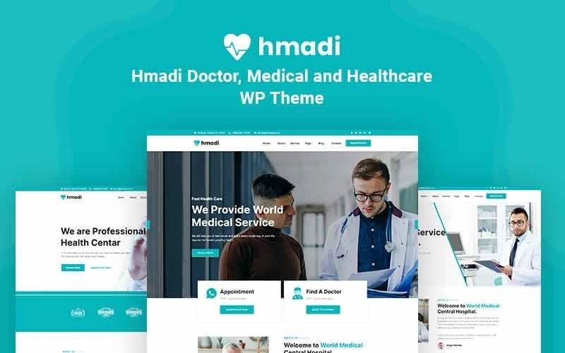 Hmadi – Doctor, Medical And Healthcare WordPress Theme