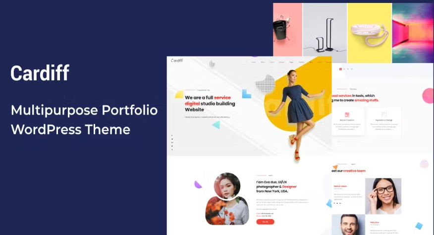 Cardiff – Multipurpose Portfolio WordPress Theme