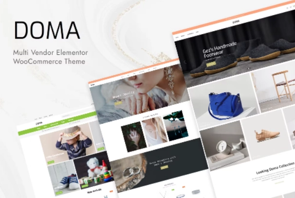 Doma – Multi Vendor Elementor WooCommerce Theme