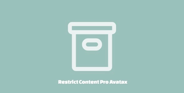 Restrict Content Pro - AvaTax