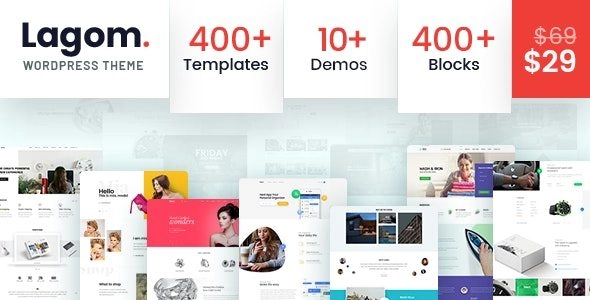 Lagom – Multi Concept MultiPurpose WordPress Theme