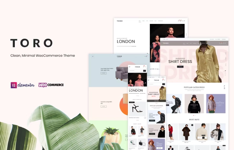Toro – Clean, Minimal WooCommerce Theme