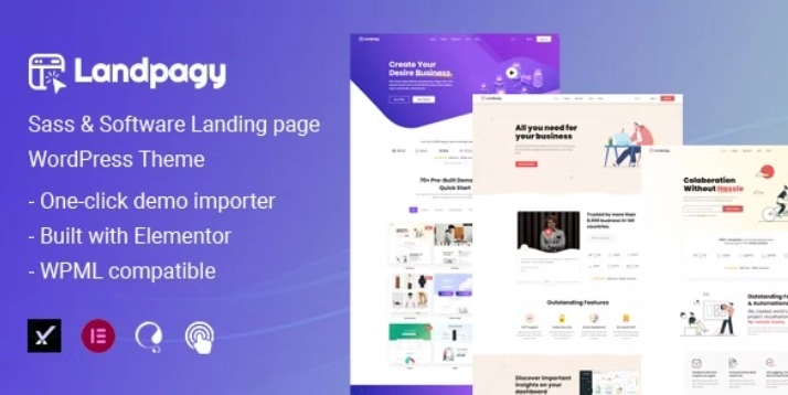 Landpagy – Multipurpose Landing page WordPress Theme