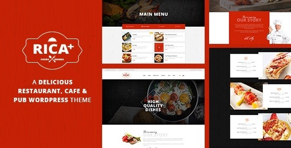 Rica – Restaurant & Pub WP Theme  1.9