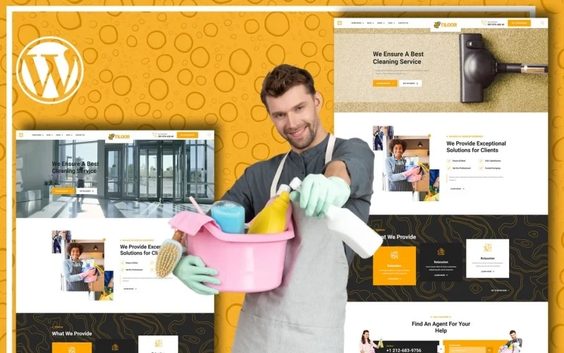 Tiloor – Cleaning Service WordPress Theme