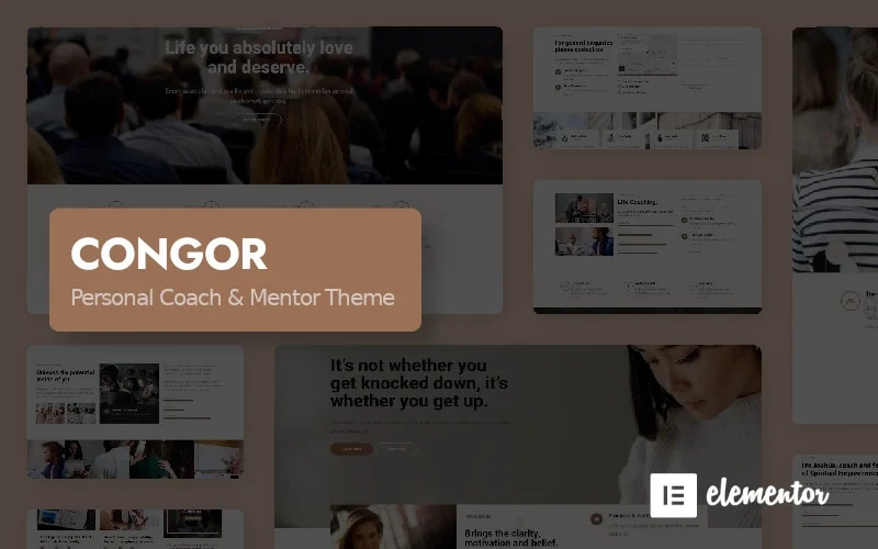 Congor – Personal Coach & Mentor WordPress Theme