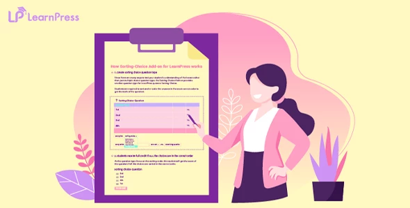 LearnPress Sorting Choice Addon