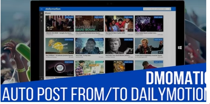 DMomatic DailyMotion Automatic Post Generator
