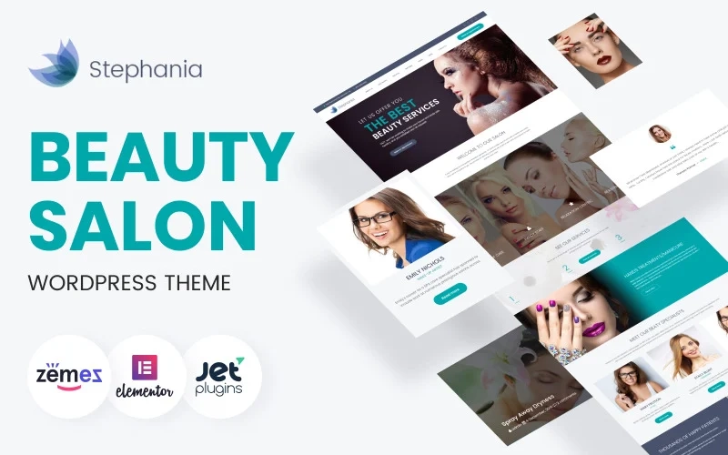 Stephania – Beauty Salon & Skin Care WordPress Theme