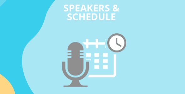EventON Speakers and Schedule Addon