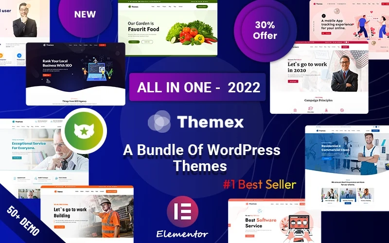 Themex – Responsive Multi-Purpose WordPress Theme