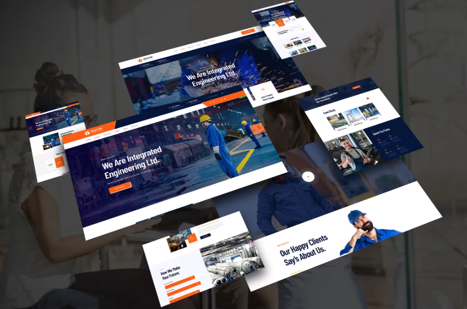 Industing – Factory & Business WordPress Theme