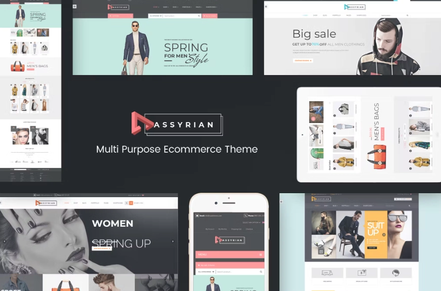 Assyrian – Responsive Fashion WordPress Theme