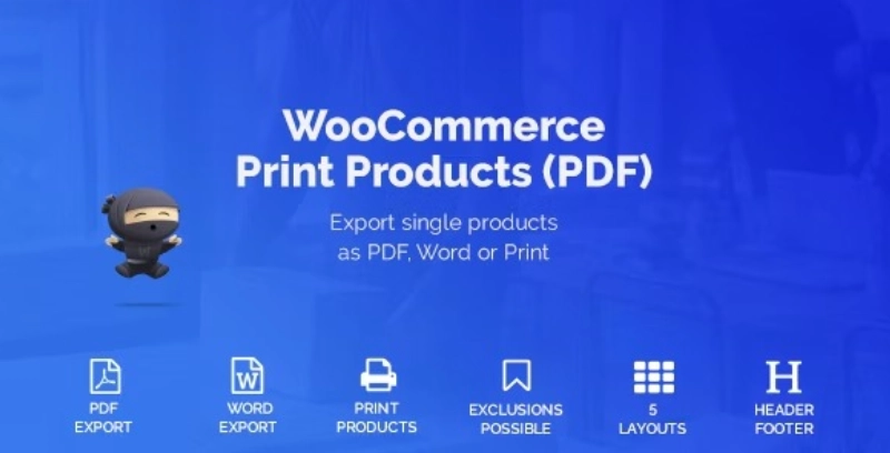 WooCommerce Print Products