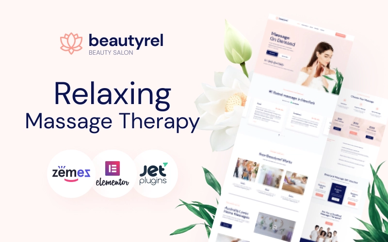 Beautyrel – Relaxing Massage Therapy WordPress Theme