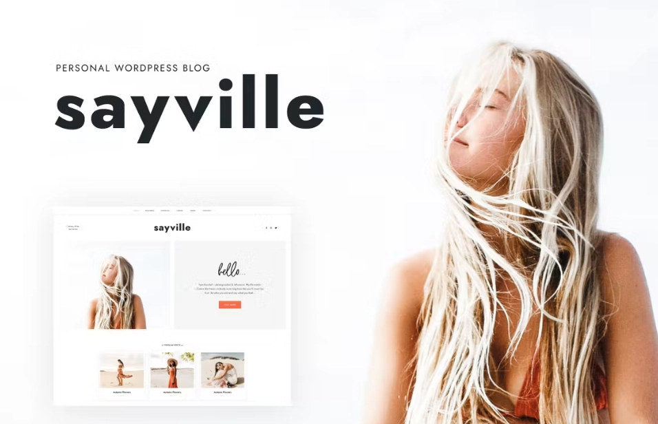 Sayville – WordPress Blog Theme