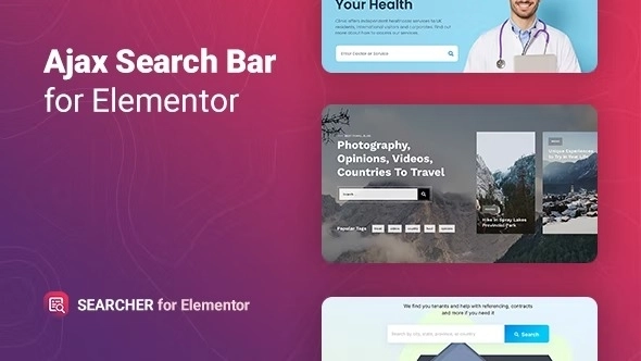 Searcher for Elementor