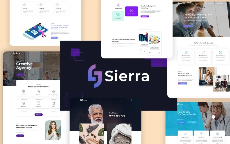 Sierra – Creative & Modern Multipurpose WordPress Theme