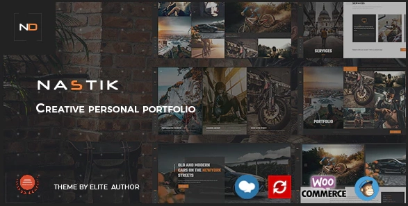 Nastik – Creative Portfolio WordPress Theme