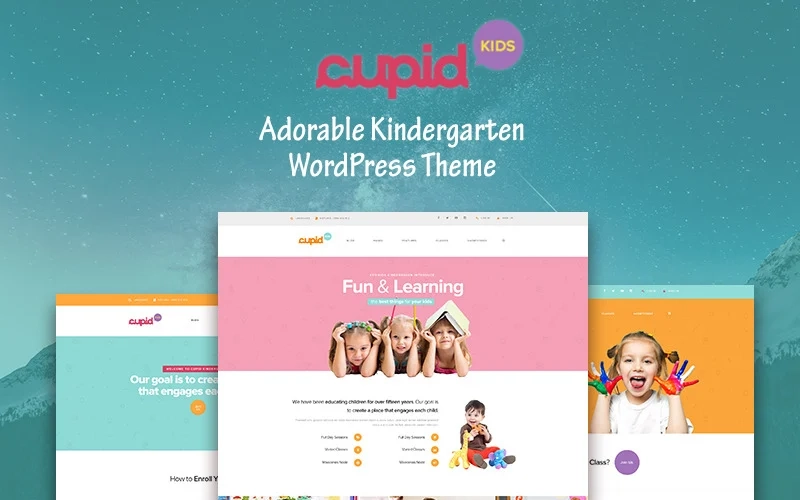 CUPID – Adorable Kindergarten WordPress Theme