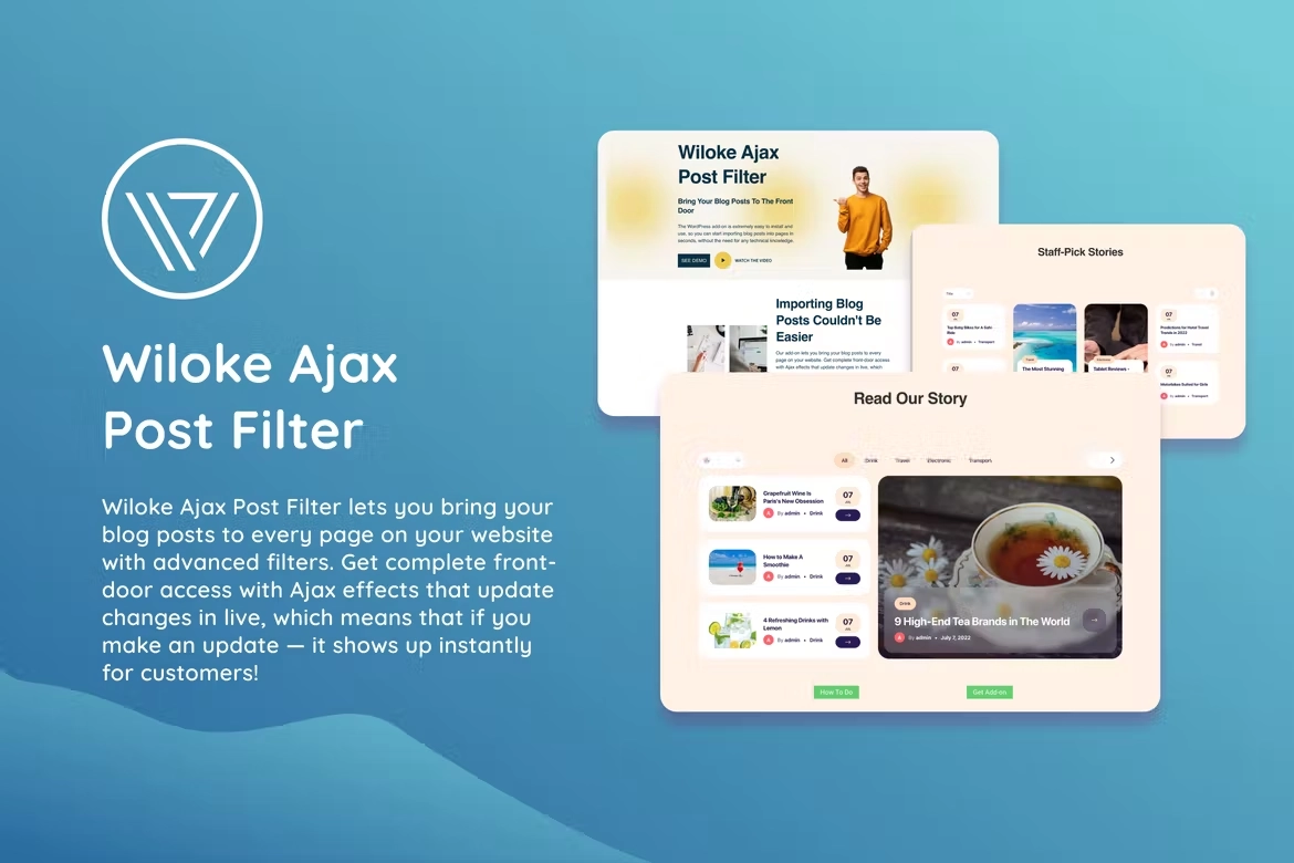 Wiloke Ajax Post Filter
