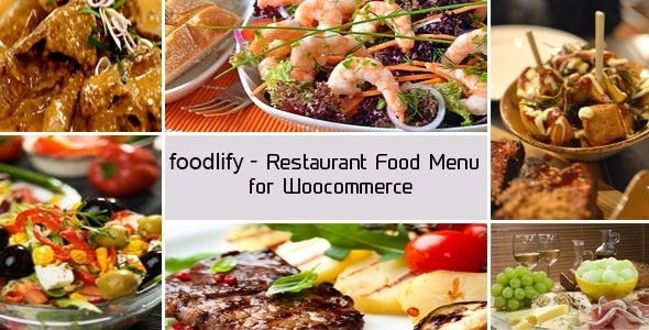 WooCommerce Food Menu