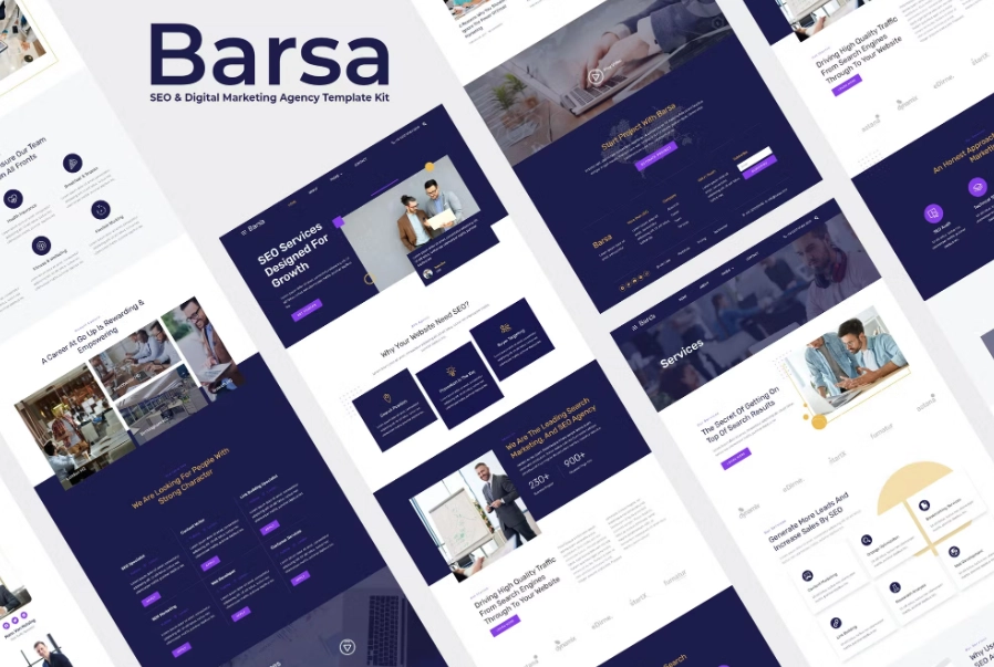 Barsa – SEO & Digital Marketing Agency Template