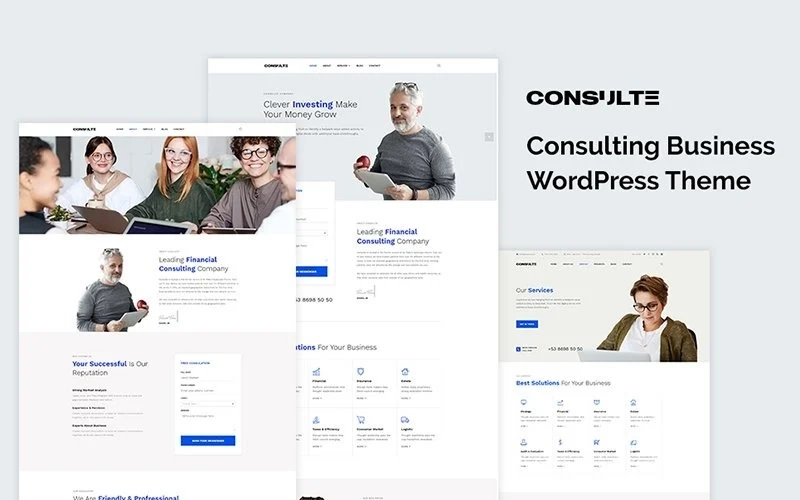 Consulte – Consulting Business FREE WordPress Theme